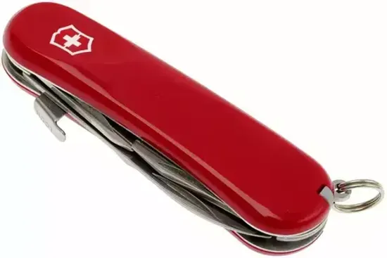 Складной нож Victorinox Мод. Evolution S101 Красный (85 мм) - 12 функций