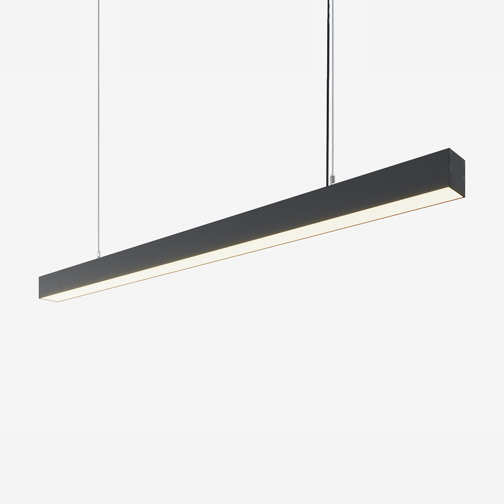 Светильник светодиодный подвесной на тросах, линейный профильный AltoLight LINE-1000 3535