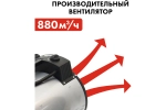 Пушка тепловая электрическая 6 кВт QUATTRO ELEMENTI QE-6000 ETN цилиндр 649-271