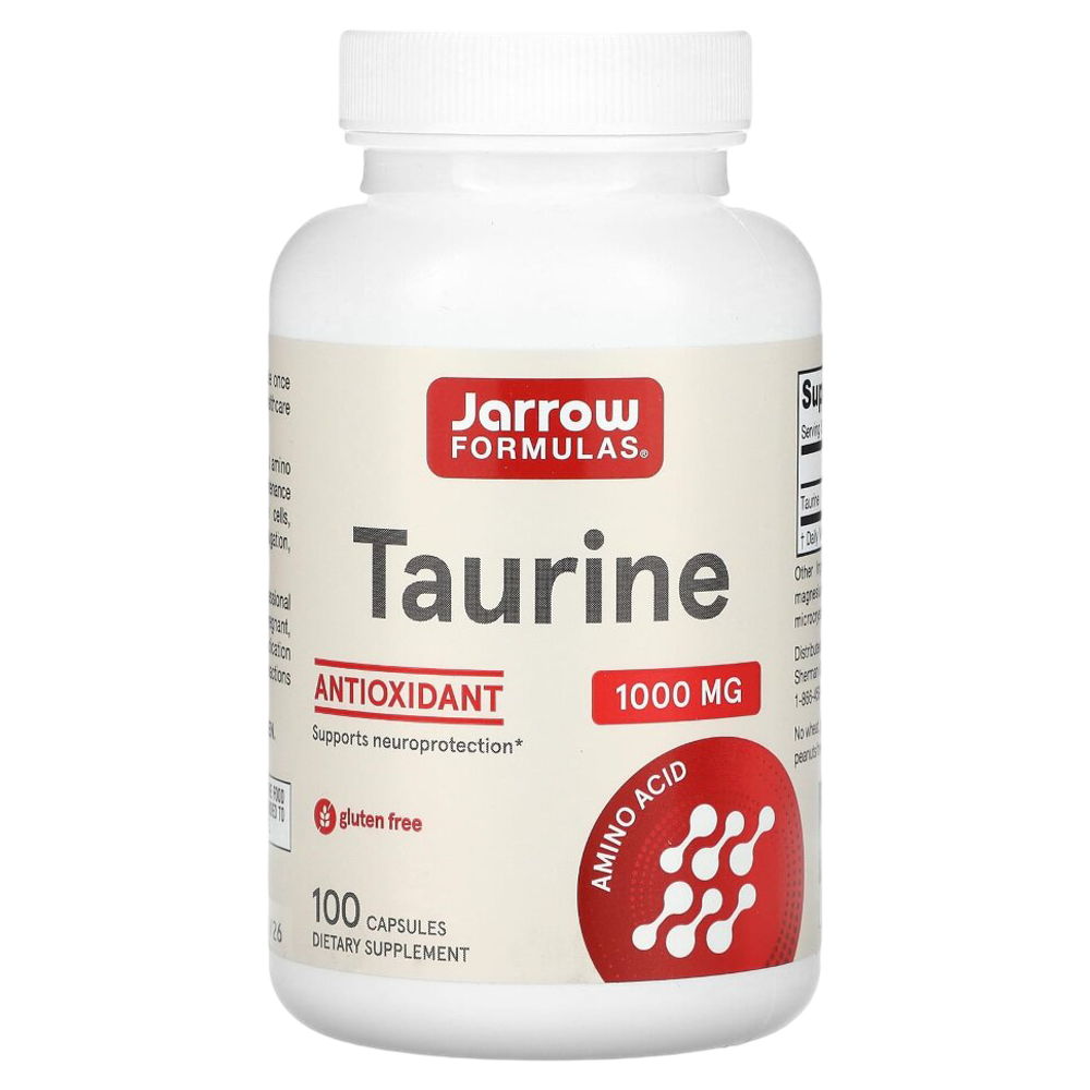 Jarrow Formulas Taurine 1000 mg 100 caps , Таурин