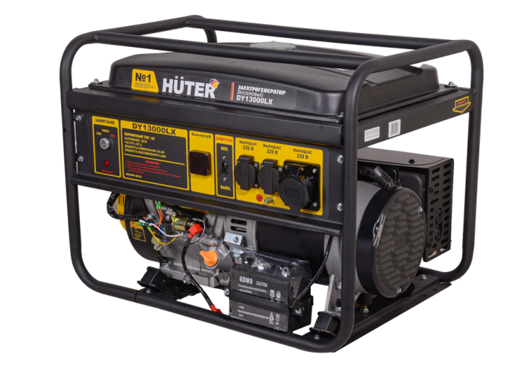 Электрогенератор DY13000LX Huter