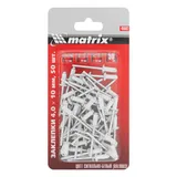 Заклепки 4.0 х 10 мм RAL 9003, сигнально-белые, 50 шт Matrix — фото 6