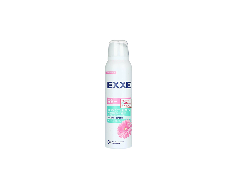 Дезодорант EXXE жен спрей 150мл Silk effect Нежность шёлка, шт