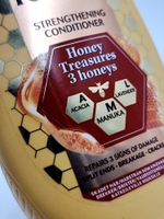 Garnier Respons Кондиционер Honey Treasures 3 меда (акация, манука, лаванда), восстанавливающий 200 мл (Франция)