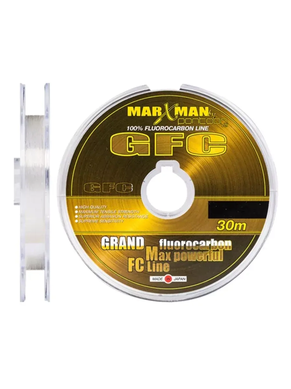 Леска флюорокарбон MARXMAN GFC 0,405 мм 12шт по 30м?12,15кг