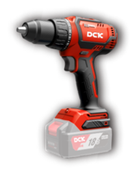 Дрель-шуруповерт аккумуляторная бесщеточная DCK KDJZ04-13 (TYPE Z) 18В, 60Нм, без Акб и З/У