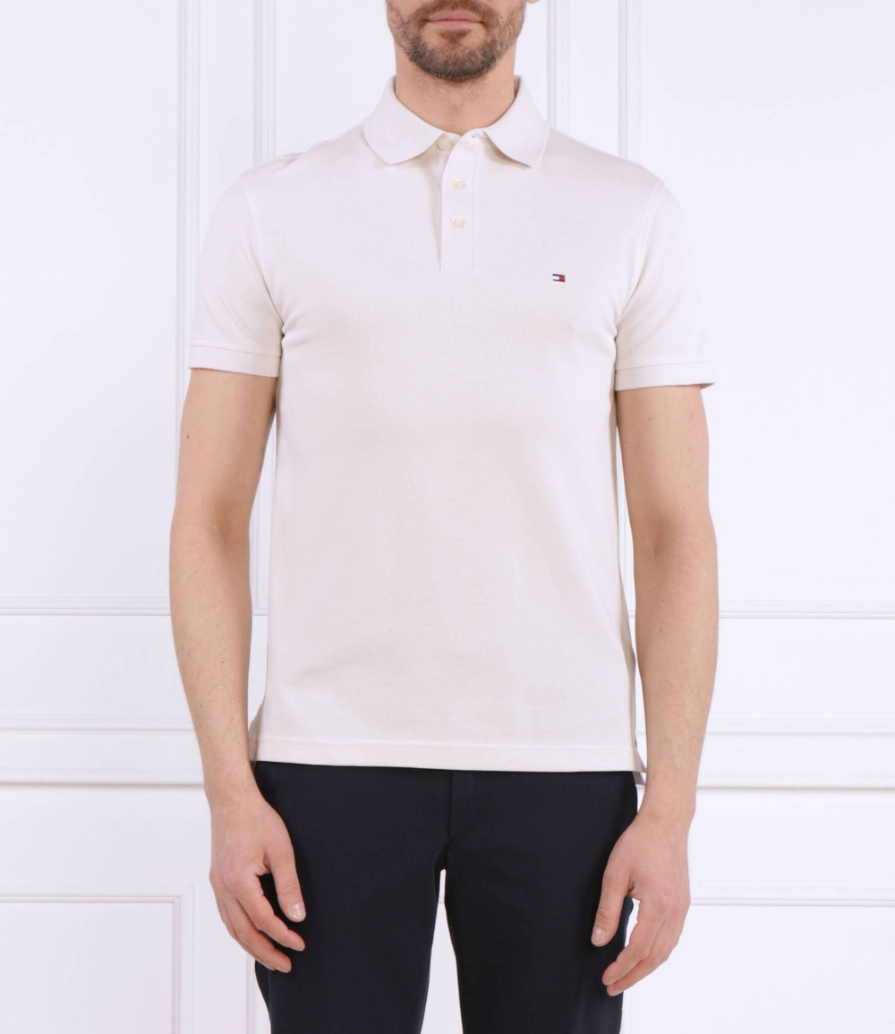 Поло Tommy Hilfiger - кремовый (MW0MW17771)