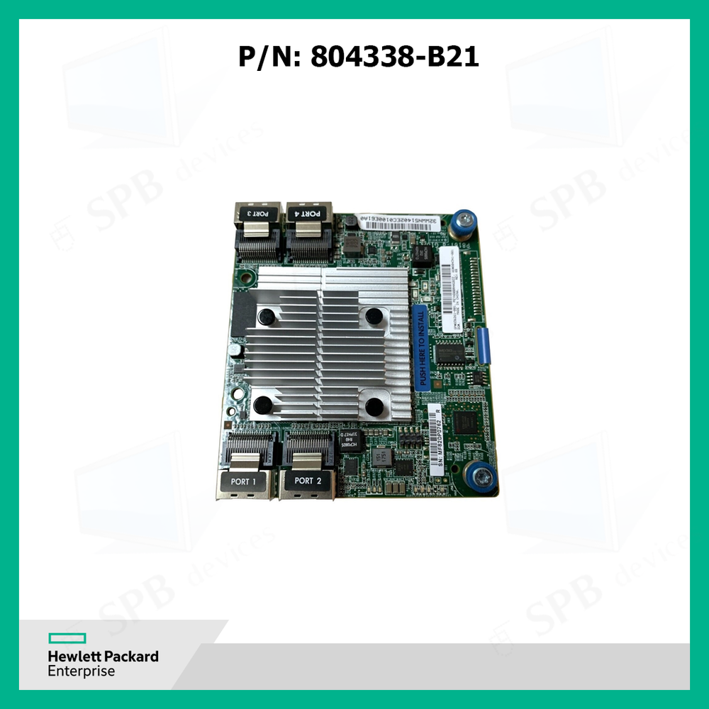 Контроллер HPE Smart Array P816i-a SR Gen10 4GB 12G SAS Controller 804338-B21 836261-001