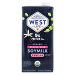 West Life, органическое соевое молоко, неподслащенное, с ванильным вкусом, 946 мл (32 жидк. унции)