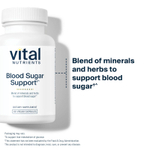 Vital Nutrients, добавка для поддержания уровня сахара в крови, 60 веганских капсул