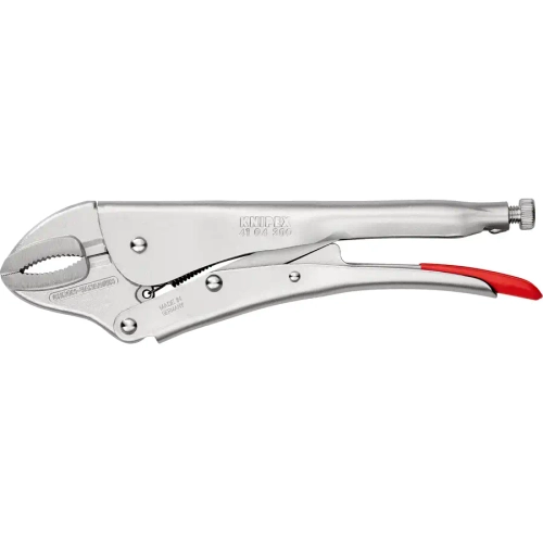 Клещи зажимные никелирование 300 мм Knipex 41 04 300
