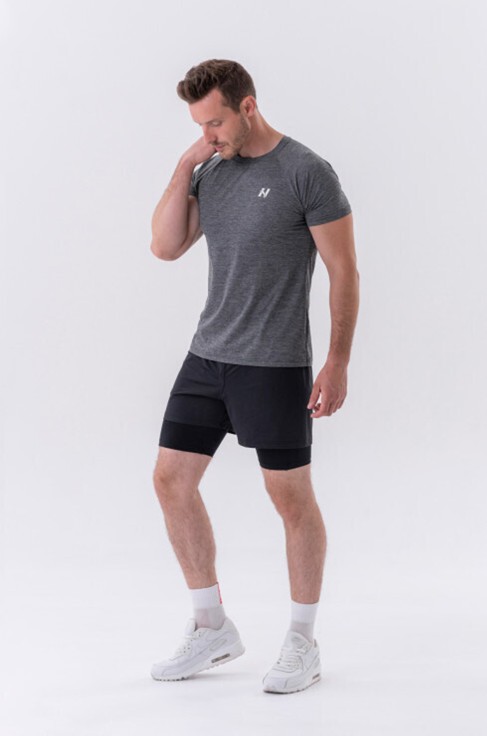 Футболка Lightweight Sporty T-shirt “Grey” 325 Серая