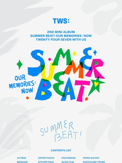 Альбом TWS - SUMMER BEAT! 2nd Mini Album RANDOM Version