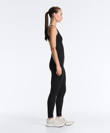 Oysho Комбинезон Perfect-adapt без рукавов, черный
