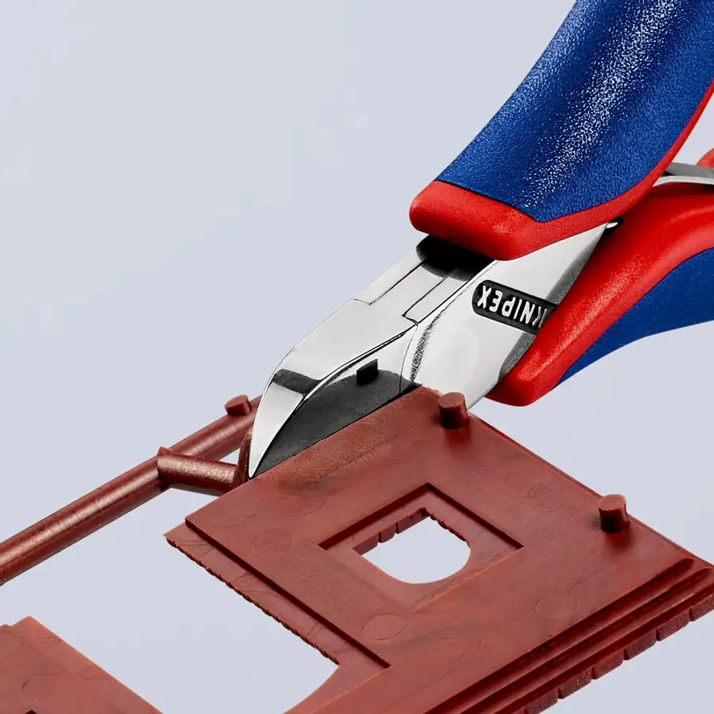 Кусачки боковые для электроники 115 мм Knipex 77 22 115 SB