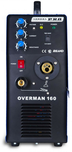Сварочный аппарат инверторного типа Aurora OVERMAN 160, MIG/MAG