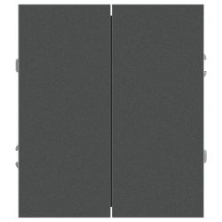 Переключатель ЭРА Arktik 16-1106-06 двойной 10АХ-250В графит | Эра Arktik