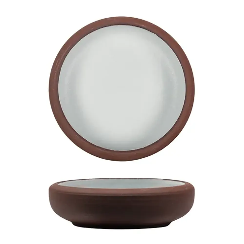 Салатник 400 мл d 16 cм h4,6 cм White Matt New Brown Taiga P.L. [6]