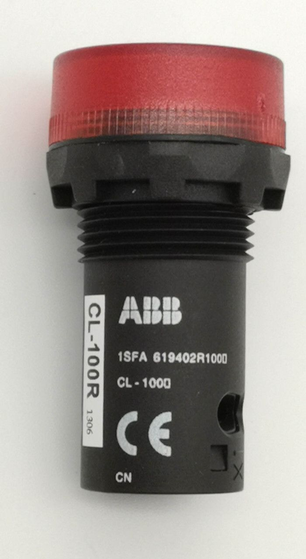Корпус лампы красной ABB CL-100R ( цоколь BA9s) 1SFA619402R1001