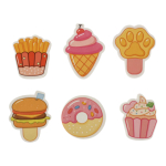 Ластик "Fun Food" микс дизайнов, D-608B-3811