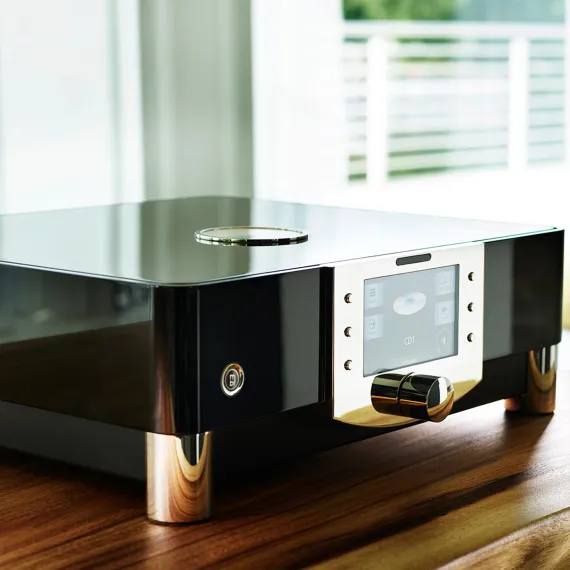 MBL N51 Integrated Amplifier Piano White Palinux