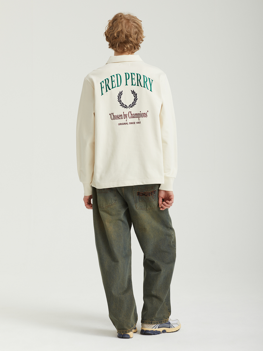Мужское Поло Embroidered Champion Collared