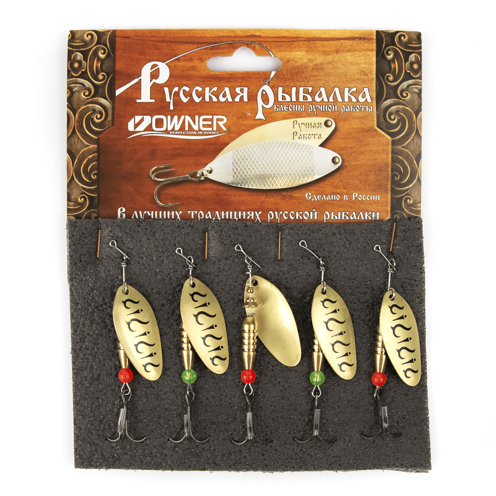 Блесна вертушка "Русская рыбалка" Мира 4 (14гр)