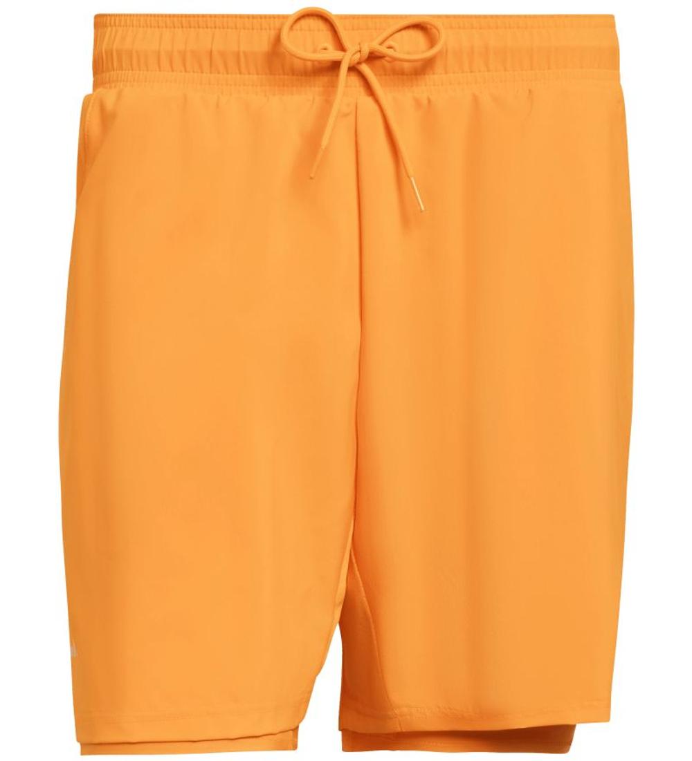 Мужские теннисные шорты Adidas Club 2in1 - pure orange