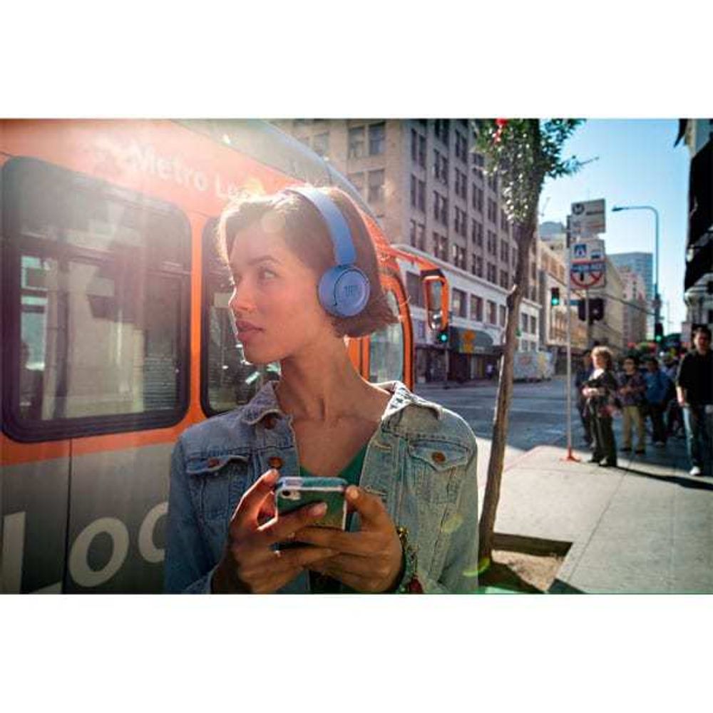 Беспроводные наушники JBL T450BT Blue - 5