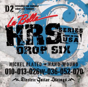 Струны для электрогитары 010-070 La Bella HRS-D2
