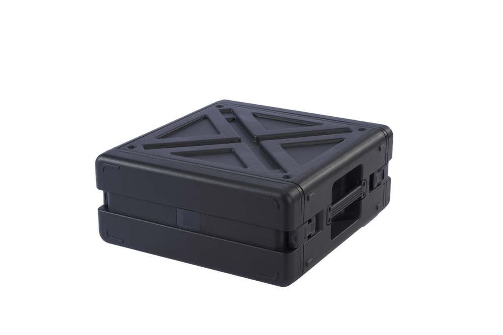 Ударопрочный пластиковый Рэковый кейс 4 юнита KZCASE@RACK4U