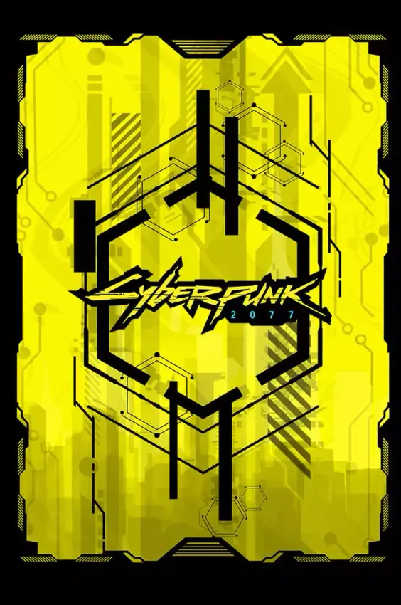 Металлический пин "Cyberpunk 2077"