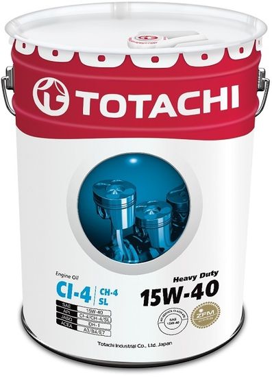 Heavy Duty 15W-40 TOTACHI масло минеральное дизельное моторное (20 Литров)