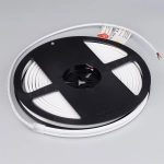 Лента герметичная MOONLIGHT-SIDE-A168-4x10mm 24V Warm2300 (7.2 W/m, IP65, 5m, wire x2) (Arlight, Вывод прямой, 3 года)