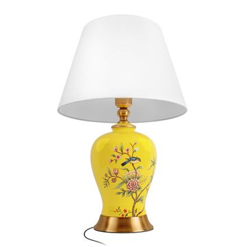 Настольная лампа 1*Е27 10380T/B жёлтый/бронза Dandelion LOFT IT