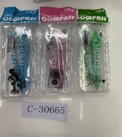 Циркуль-автомат со стержнями "Teens" в пластиковом пенале, 3 вида микс