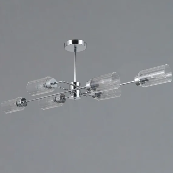 Потолочная люстра IL0734-6ASQ-25 CR NAPLES ILLUMICO