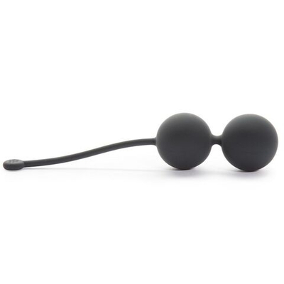 Вагинальные шарики Tighten and Tense Silicone Jiggle Balls (Цвет: серый)
