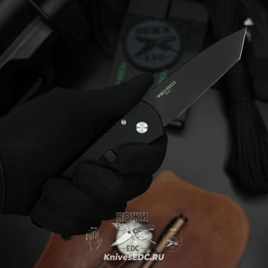 Складной нож Pro-Tech/Emerson E7T3 Punisher c клинком из стали 154CM, рукоять алюминий