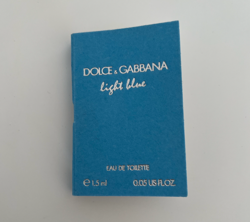 Миниатюрный пробник туалетной воды Light Blue от Dolce & Gabbana