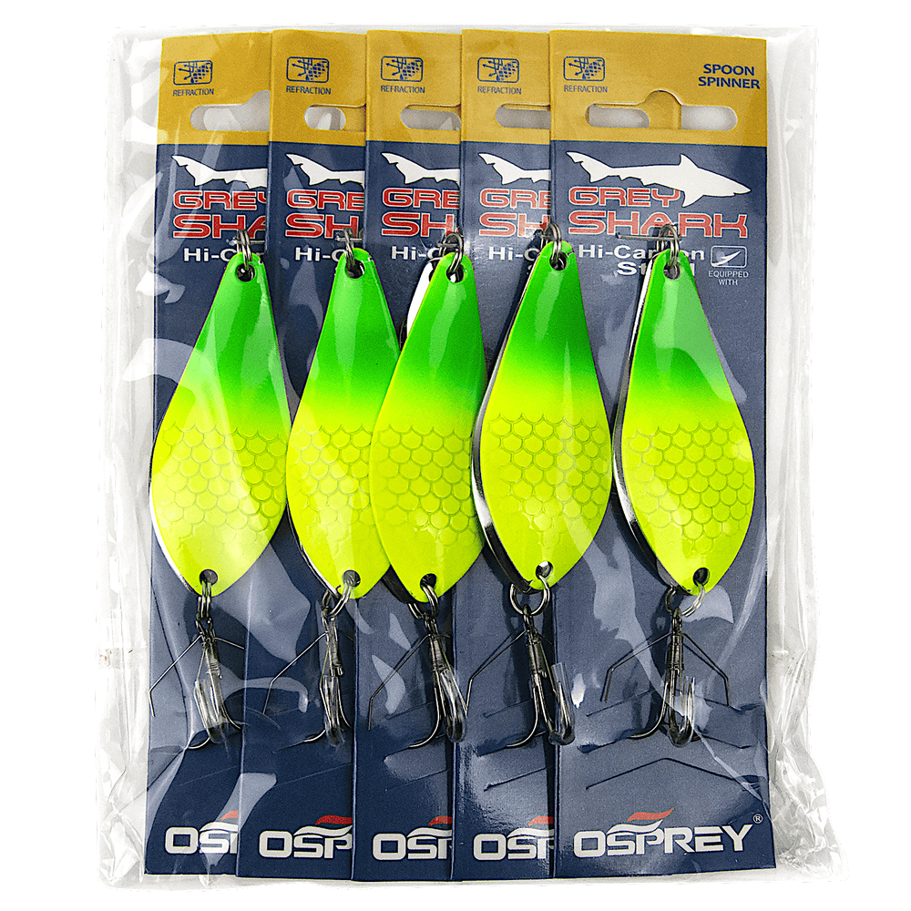 Блесна колеб. шумовая Osprey Grey Shark SDP12 23гр 68мм -