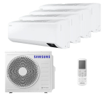 Мультисплит система на 4 комнаты Samsung AJ020TNTDKH/EA x 4 / AJ080TXJ4KH/EA
