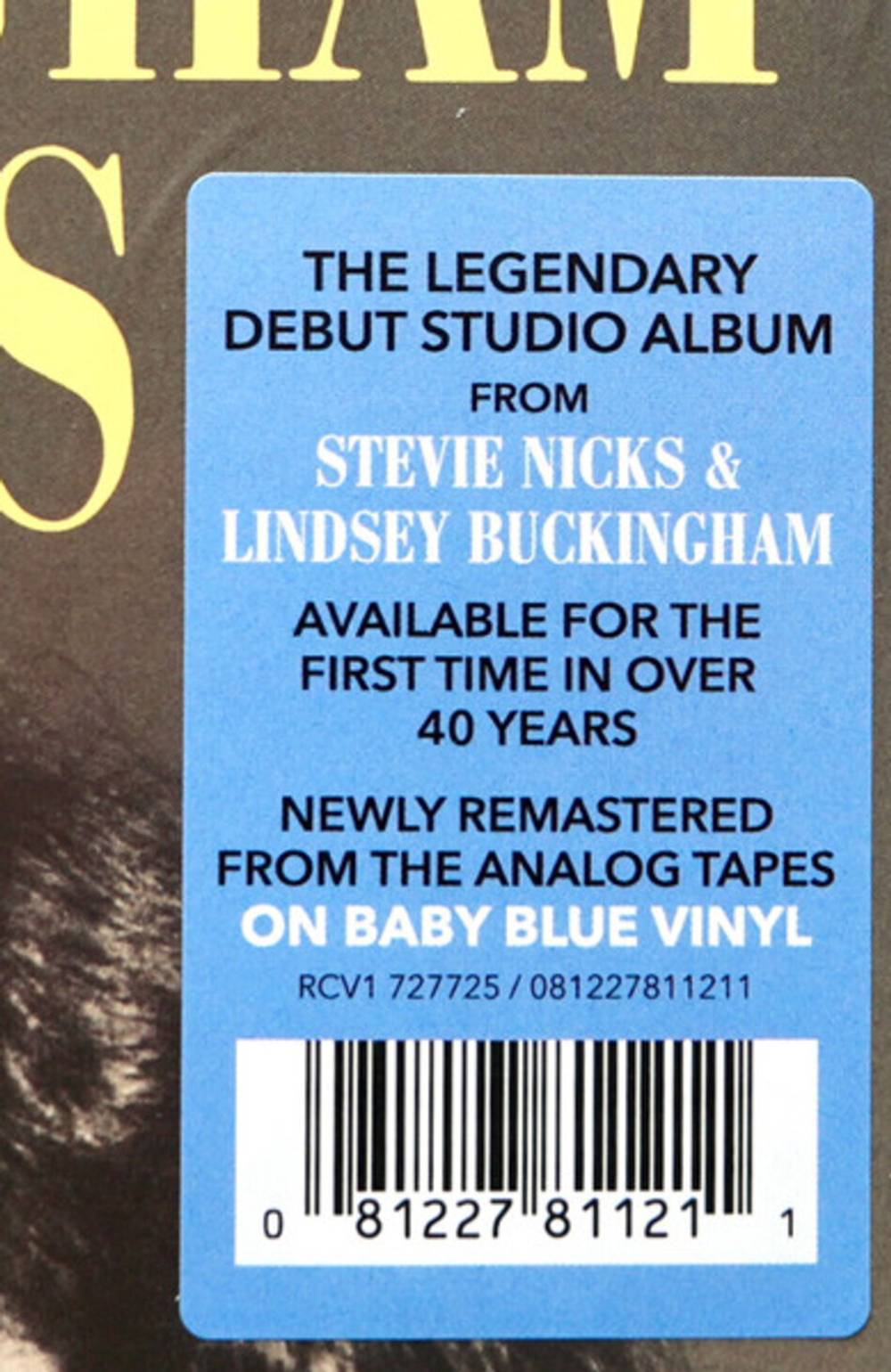 Buckingham Nicks / Buckingham Nicks (Coloured Vinyl)(LP)