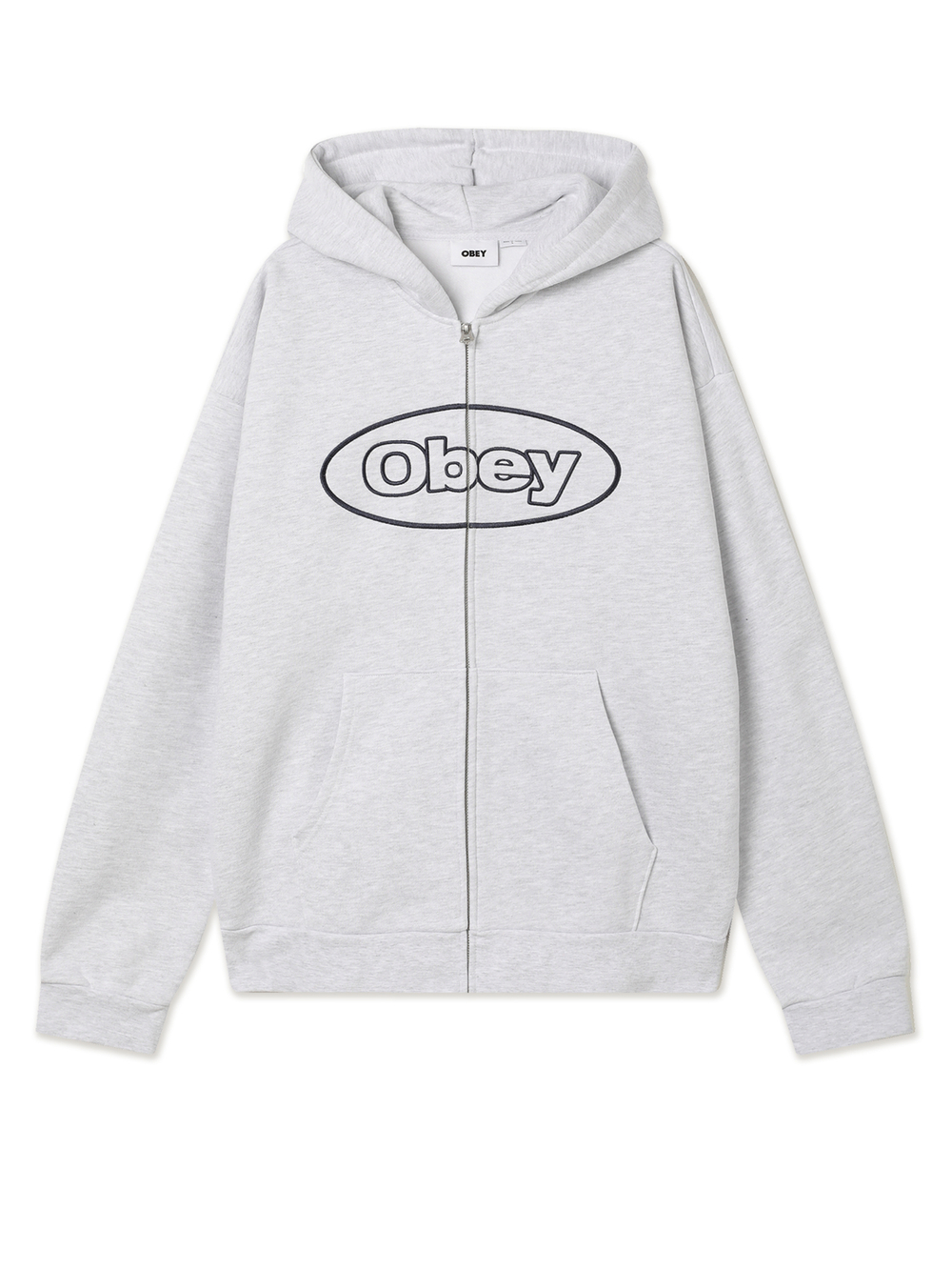 Мужская Толстовка Obey Oval Extra Heavy Zip