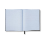 Smythson Блокнот Portobello Notebook in Panama, Black (бежевый)