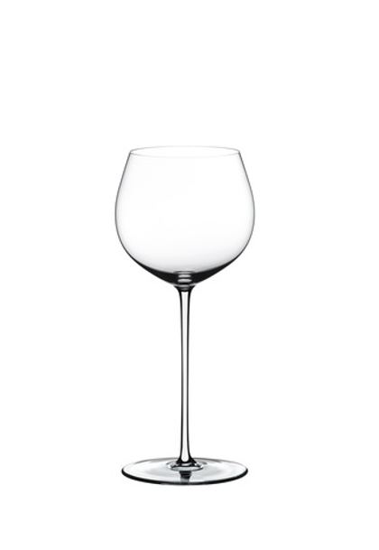 Бокал для белого вина 620мл Riedel Fatto a Mano Oaked Chardonnay с белой ножкой