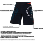 Шорты Hardcore Training Nordic Pattern Black Russian