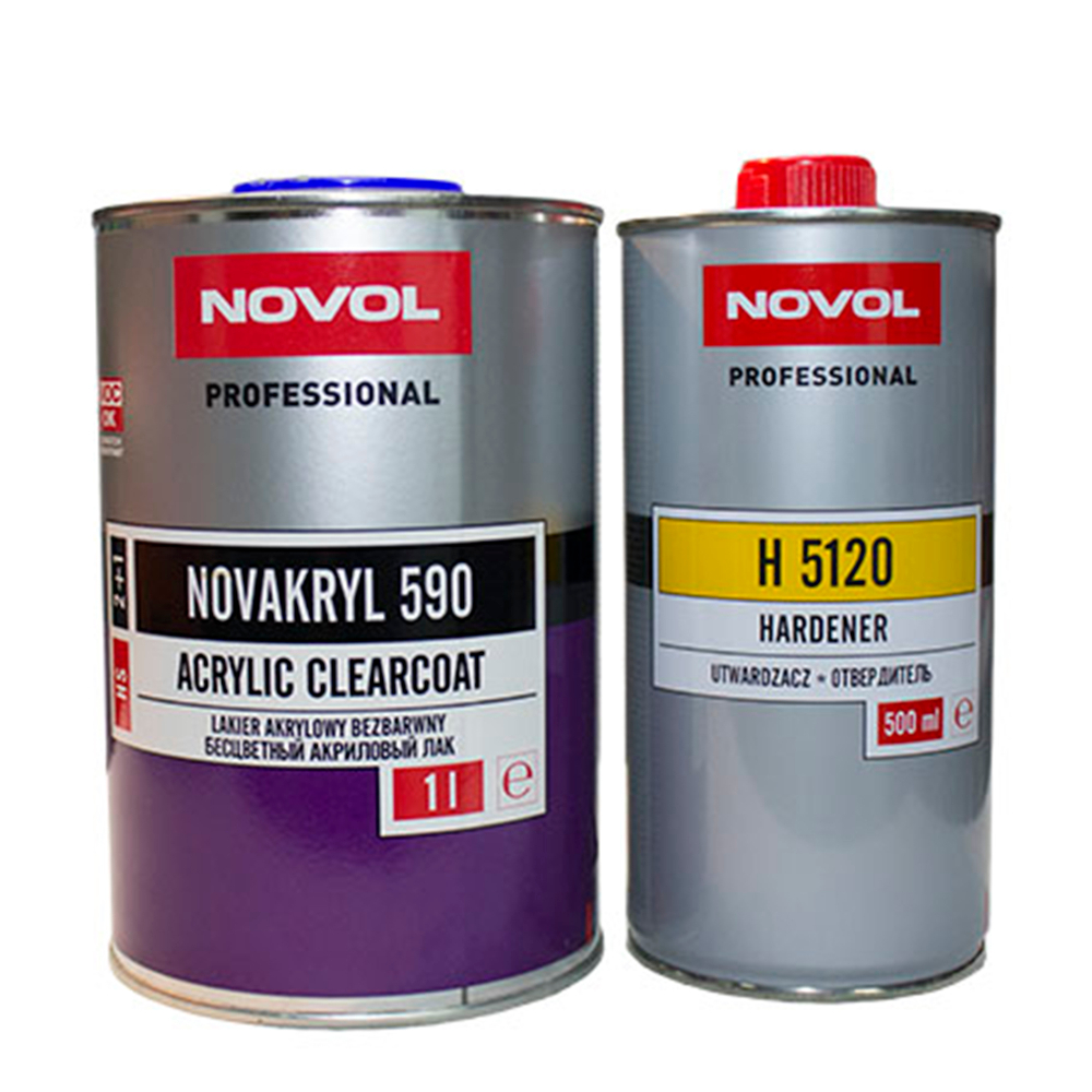 Novol NOVAKRYL 590 HS 2+1 1л +отв-ль к лаку 0,5л
