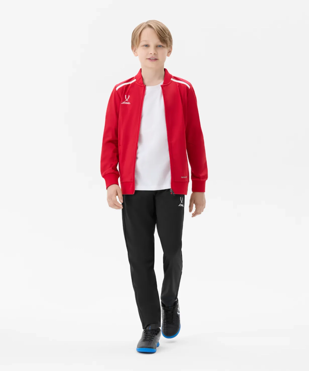 Олимпийка DIVISION PerFormDRY Pre-match Knit Jacket, красный, детский