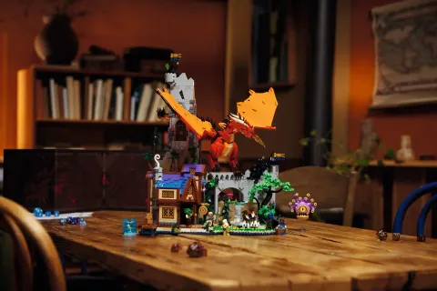 Конструктор LEGO Ideas 21348 Dungeons & Dragons: История красного дракона